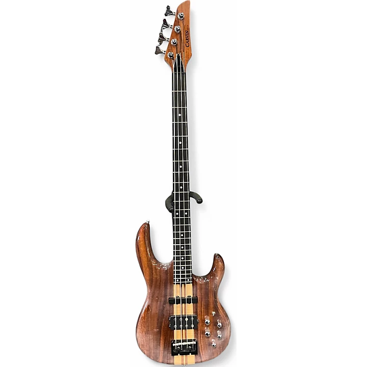 Used Carvin LB4 Natural Electric Bass Guitar
