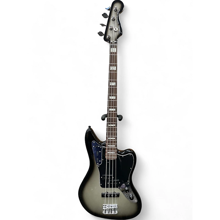 Used 2022 Fender Troy Sanders Jaguar Bass Siverburst Electric Bass Guitar