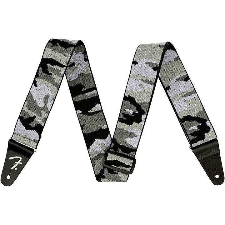 Weighless Camouflage Guitar Strap Winter Camouflage 2 in