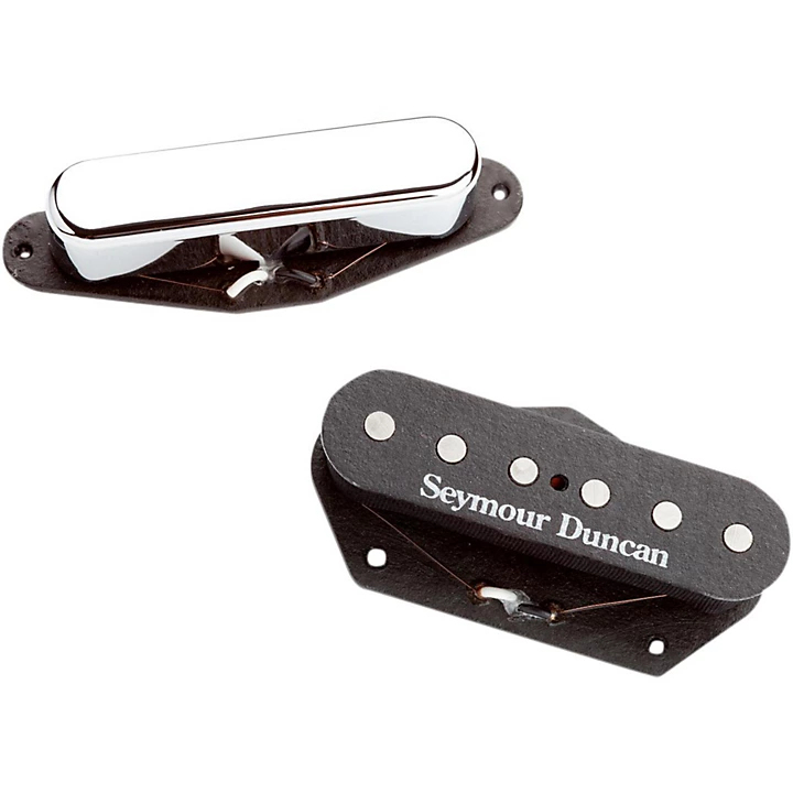 Hot Pickup for Tele Set Black Chrome