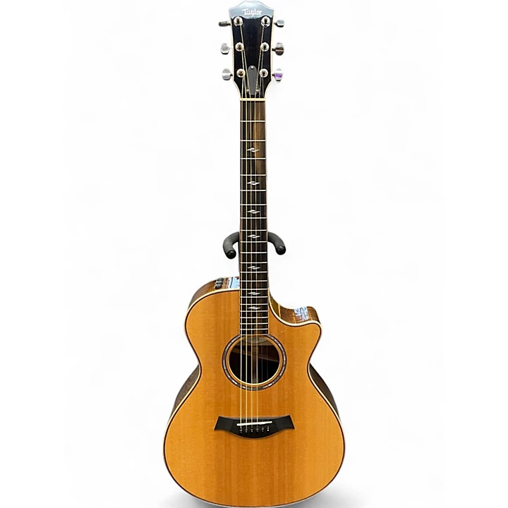 Taylor Used Taylor 812CE Natural Acoustic Electric Guitar