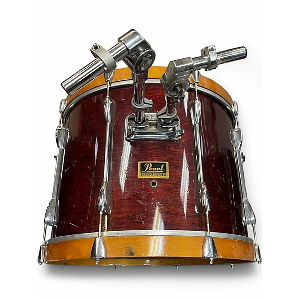 Pearl Used Pearl 5 Piece Export Wine Red Drum Kit