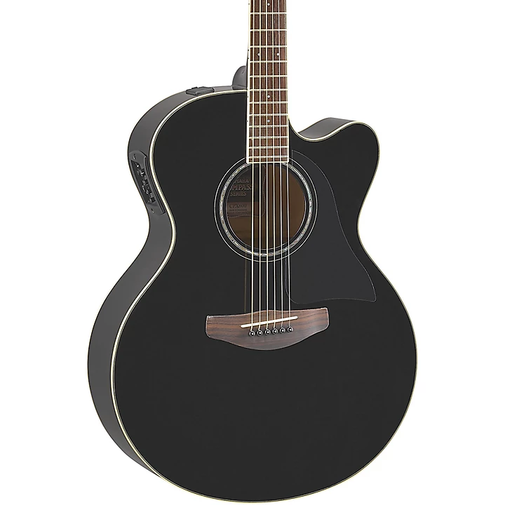CPX600 Medium Jumbo Acoustic Electric Guitar Black
