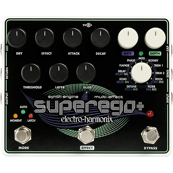 Electro Harmonix Superego+ Synth Effects Pedal