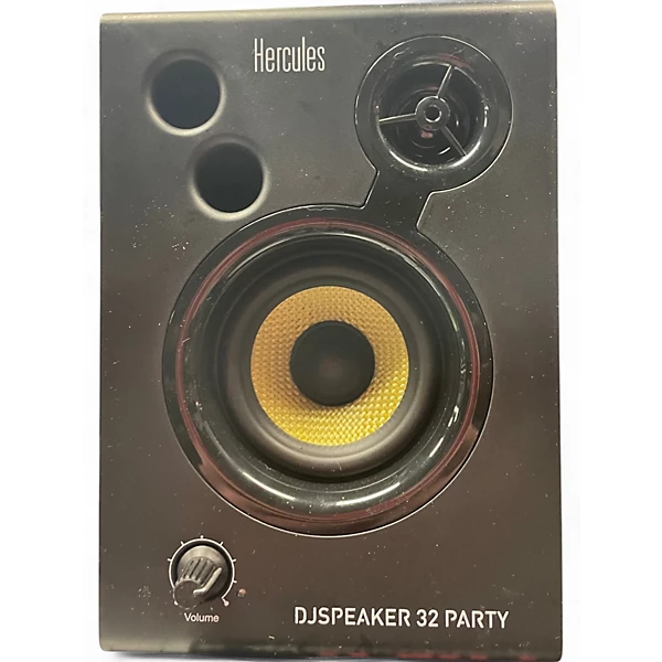 Hercules Used Hercules DJSpeaker 32 Party Powered Monitor.gc