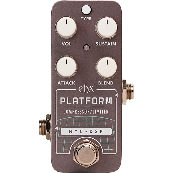 PICO PLATFORM Compressor Limiter Effects Pedal Grey
