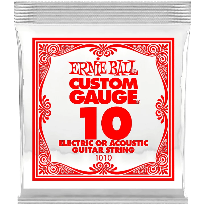 ERNIE BALL 1010 010GA SNGL ELEC STR