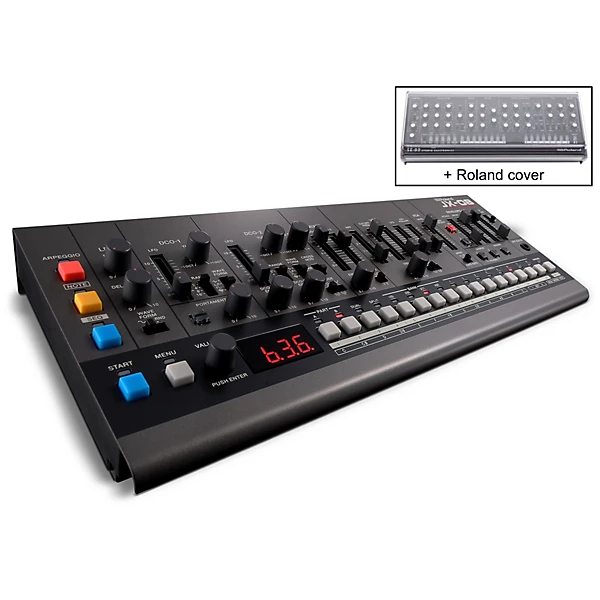JX 08 JX 8P Boutique Synthesizer with Decksaver Cover