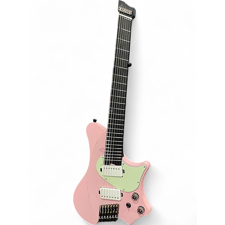Used Goc Satya Pink Solid Body Electric Guitar