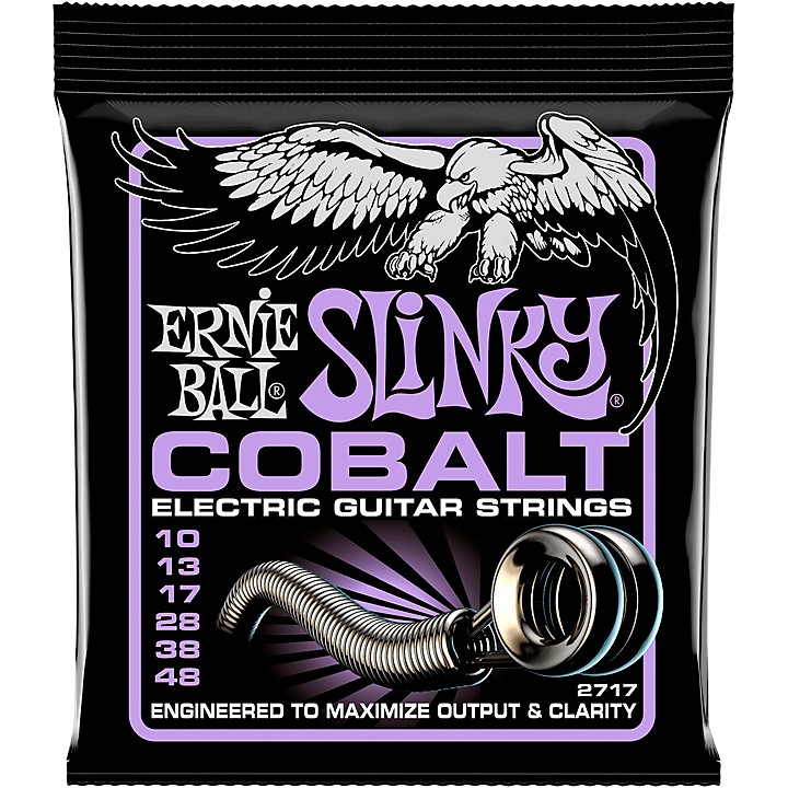 Cobalt Ultra Slinky Electric Guitar Strings 10 48 Gauge
