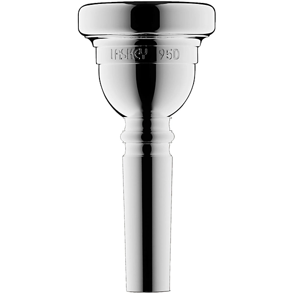 Classic Series Large Shank Bass Trombone Mouthpiece in Silver 95D