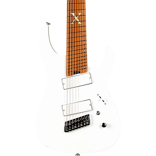 Ninja 8 String Multi Scale 10 Year Anniversary Electric Guitar Frost