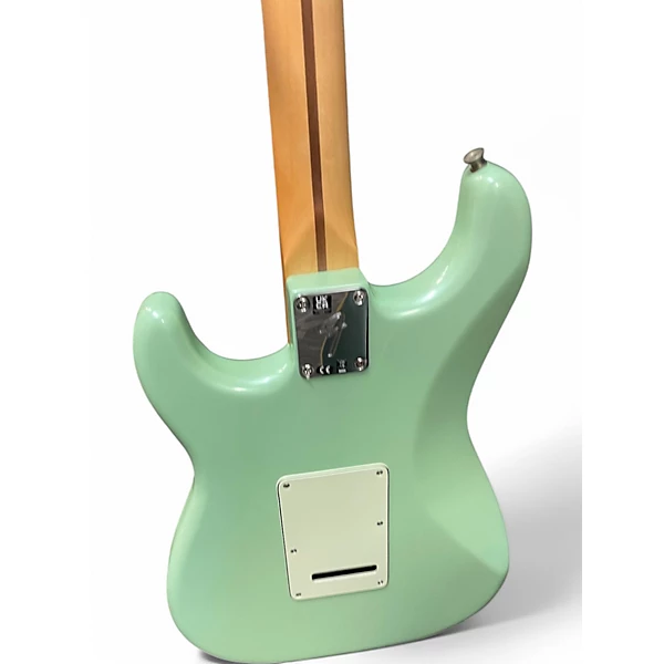 Used Fender Player Stratocaster Surf Green Solid Body Electric Guitar