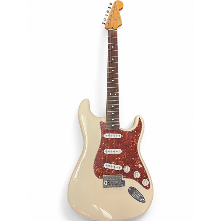 Used Fender Player Stratocaster OFF WHITE Solid Body Electric Guitar