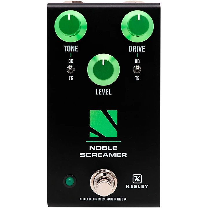 Noble Screamer Overdrive Effects Pedal Black