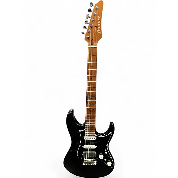 Used Ibanez AZ2204B AZ Prestige Black Solid Body Electric Guitar