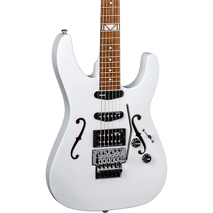 Vinnie Moore Semi Hollow Body Guitar Classic White