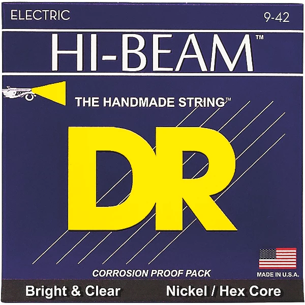LTR 9 Hi Beam Nickel Light Electric Guitar Strings
