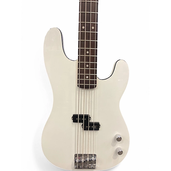 Used Fender aerodyne precision bass White Electric Bass Guitar