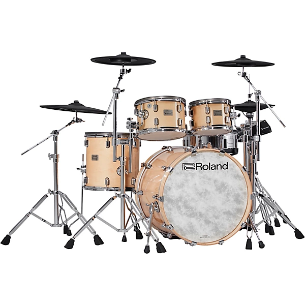Roland VAD706 V Drums Acoustic Design Drum Kit Gloss Natural Finish