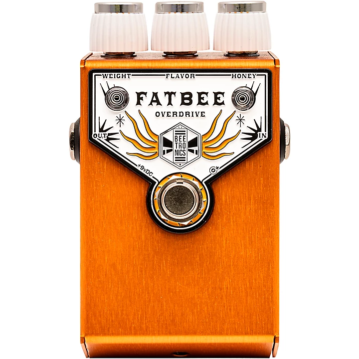 Fatbee Overdrive Effects Pedal Orange