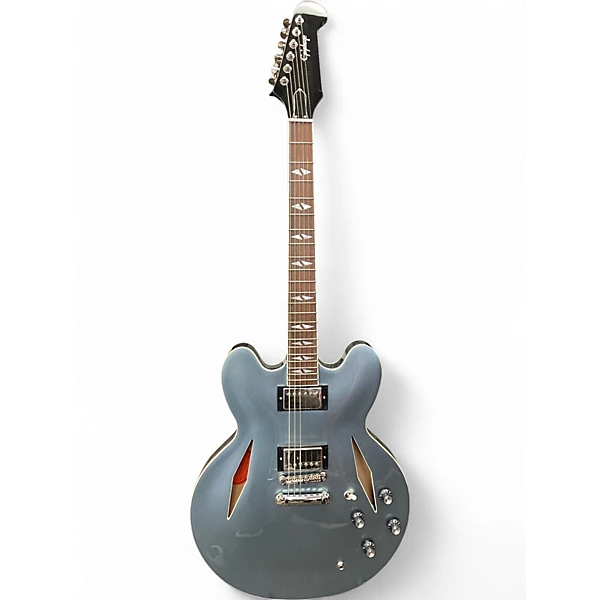 Epiphone Used Epiphone DG335 Pelham Blue Hollow Body Electric Guitar