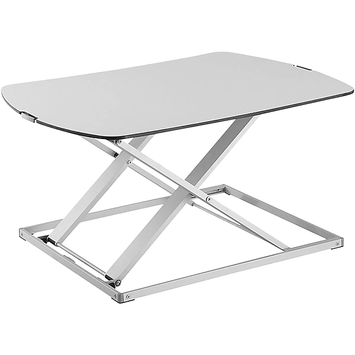 Move Desk Standing Work Station Standing White