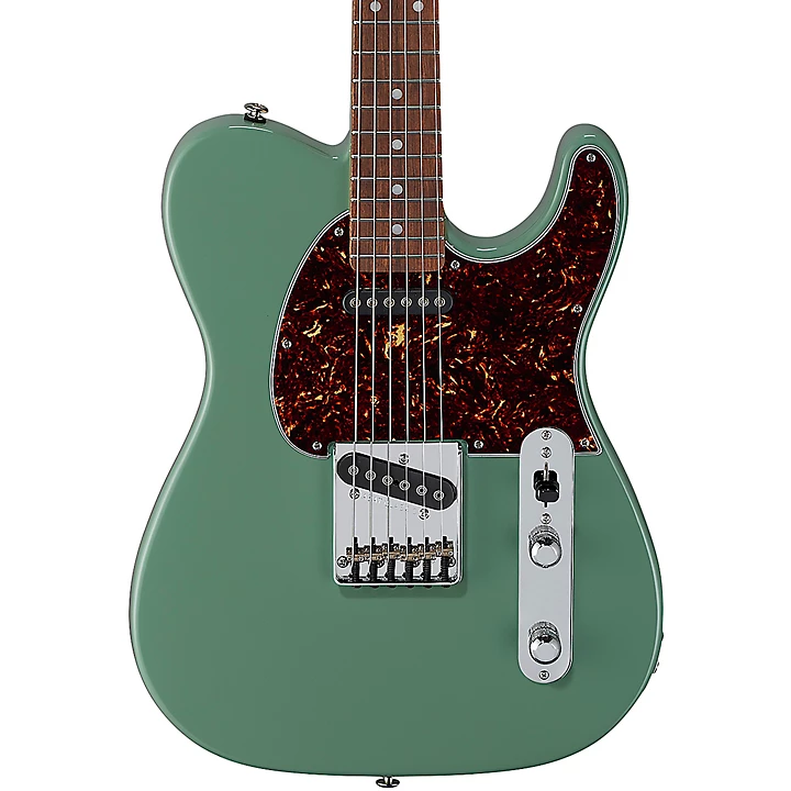 Fullerton Deluxe ASAT Classic Electric Guitar Macha Green