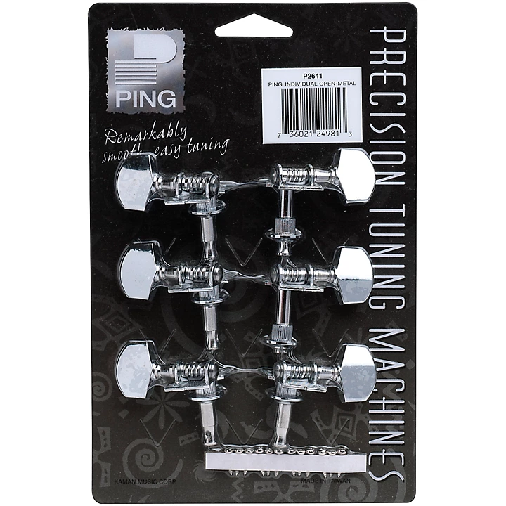 Economy Chrome Individual Guitar Tuning Machines