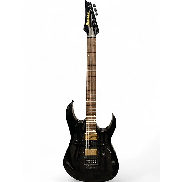 Used Ibanez RGR52ET Black Solid Body Electric Guitar
