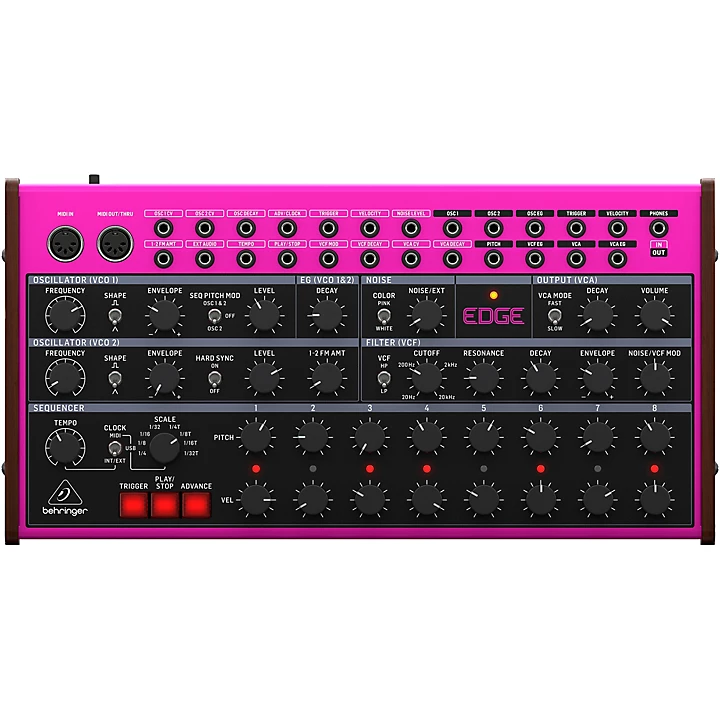Edge Semi modular Analog Percussion Synthesizer