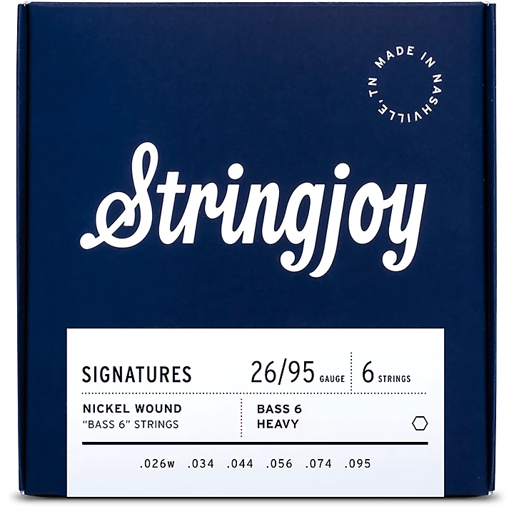 Signatures Bass 6 Nickel Wound Guitar Strings 26 95