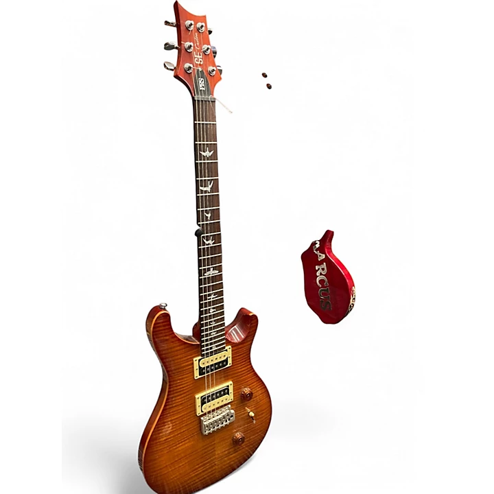 PRS Used PRS SE Custom 24 Sunburst Solid Body Electric Guitar