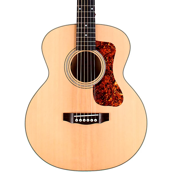 Guild Jumbo Junior Flamed Maple Acoustic Electric Guitar Natural