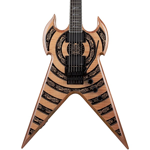 Warhammer FR Norse Dragon Bullseye Electric Guitar Rawtop