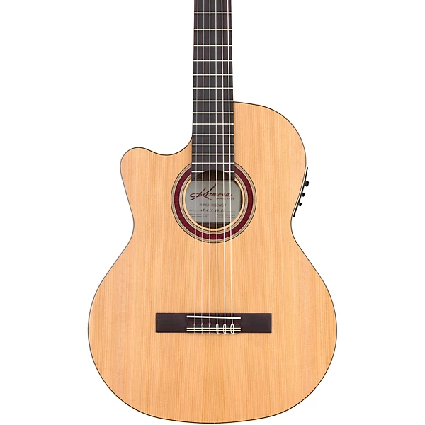 R65CWC Rondo Left Handed Acoustic Electric Classical Guitar Natural