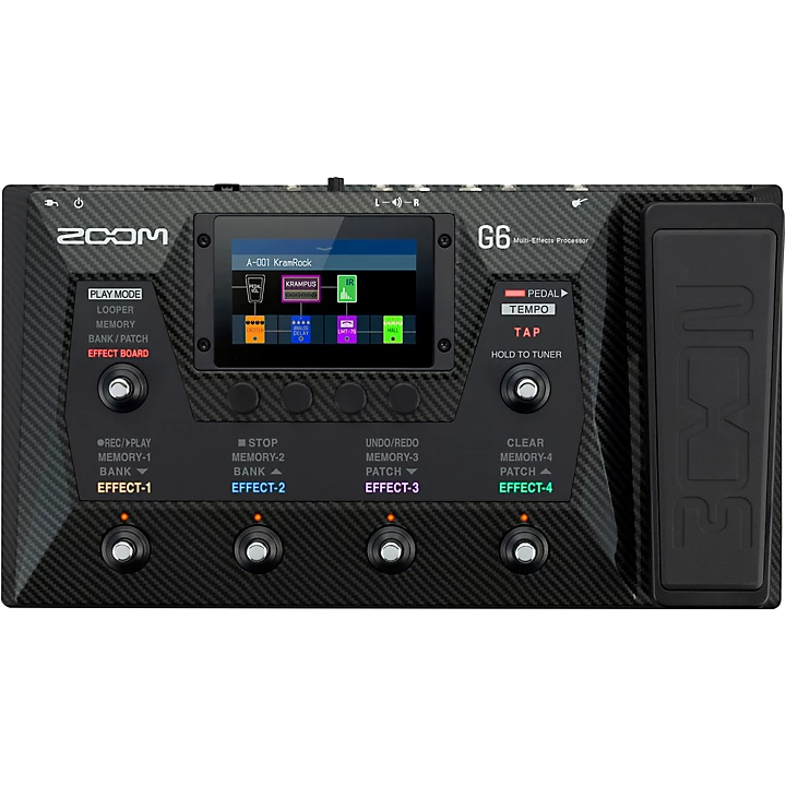 Zoom G6 Multi Effects Processor Level 1 L83069004000000.gc