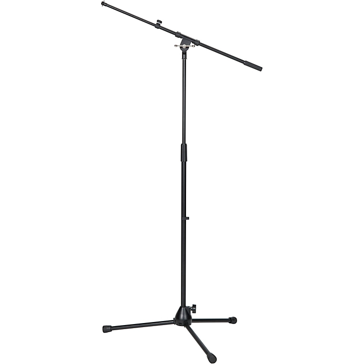 Telescoping Boom Microphone Stand Black