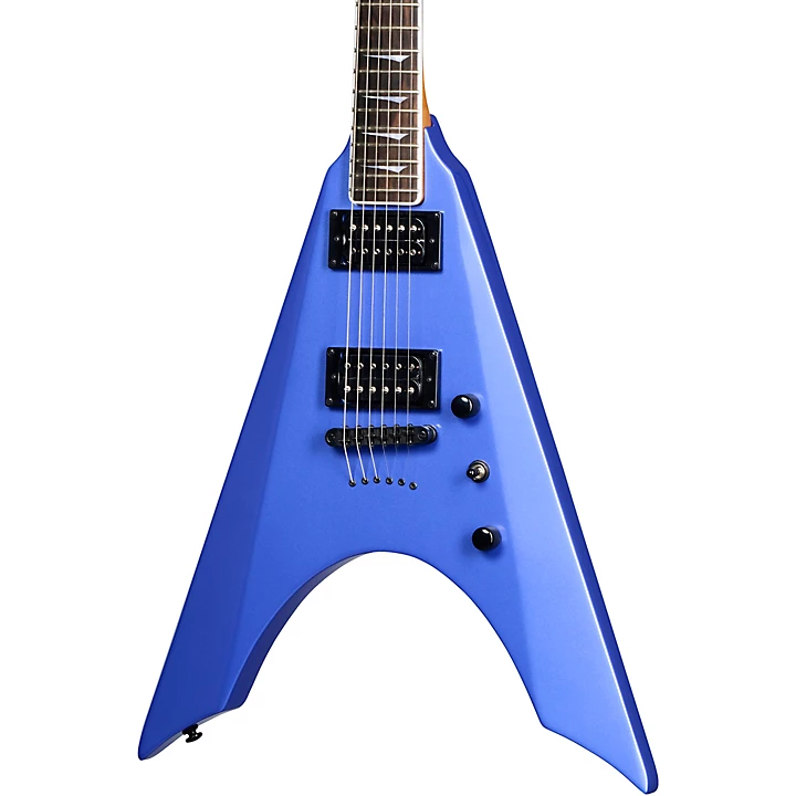 Kramer Nite V Electric Guitar Royal Blue Metallic
