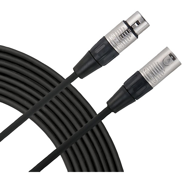 Essential XLR Microphone Cable 25 ft Black