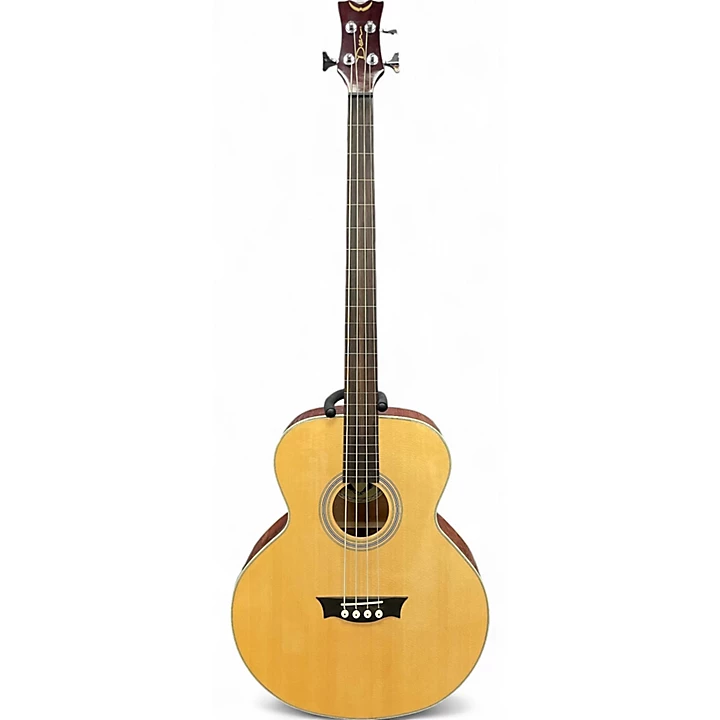 Used Dean EAB FL Natural Acoustic Bass Guitar