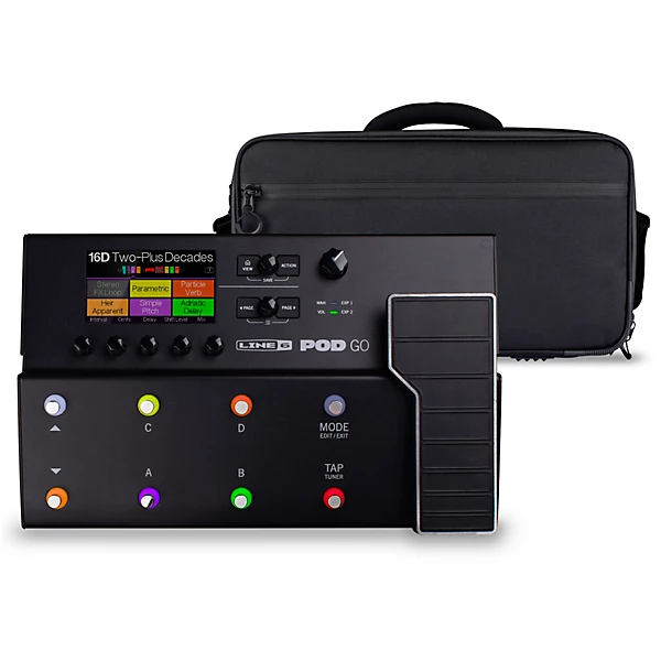 POD Go Guitar Multi Effects Processor with Shoulder Bag