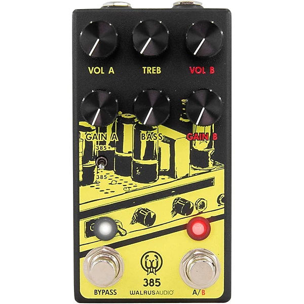 385 Overdrive MKII Effects Pedal Yellow