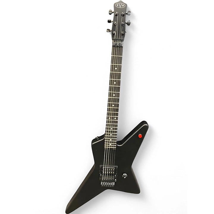 EVH Used EVH Star Limited Edition STEALTH BLACK Solid Body Electric Guitar.gc