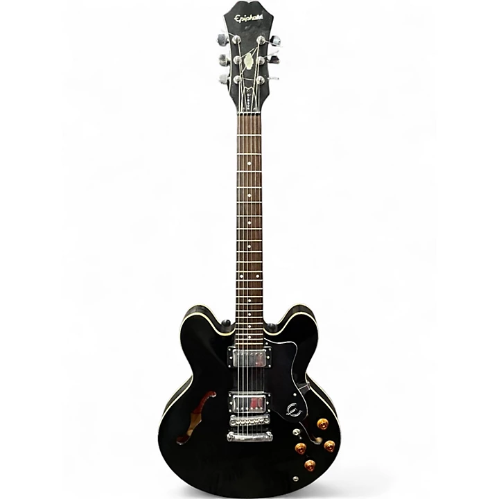 Epiphone Used Epiphone ES355 Black Hollow Body Electric Guitar