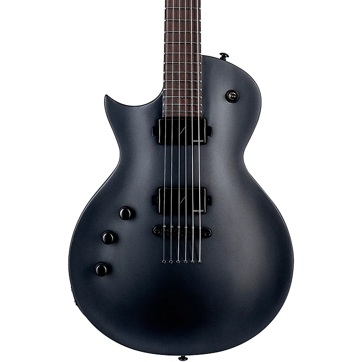 LTD EC 1000 Baritone Left Handed Electric Guitar Charcoal Metallic Satin