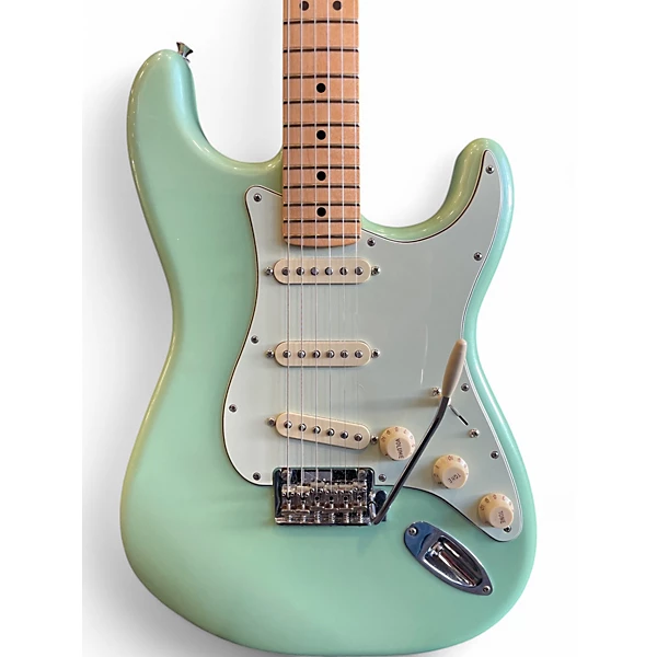 Used Fender Player Stratocaster SURF PEARL Solid Body Electric Guitar