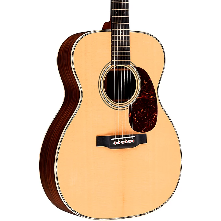 000 28 Modern Deluxe Auditorium Acoustic Guitar Natural