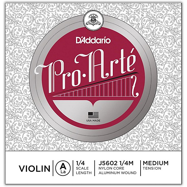 Pro Arte Series Violin A String 1 4 Size