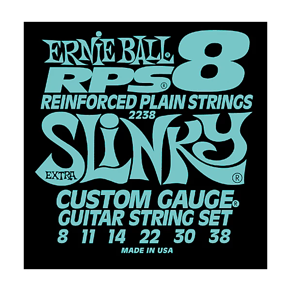 2238 Extra Slinky RPS 8 Electric Guitar Strings